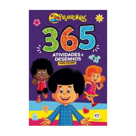 365 Atividades E Desenhos Para Colorir