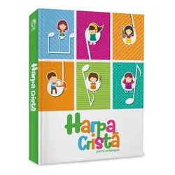 Harpa Cristã Popular Média para Crianças (Capa Notas Musicais)