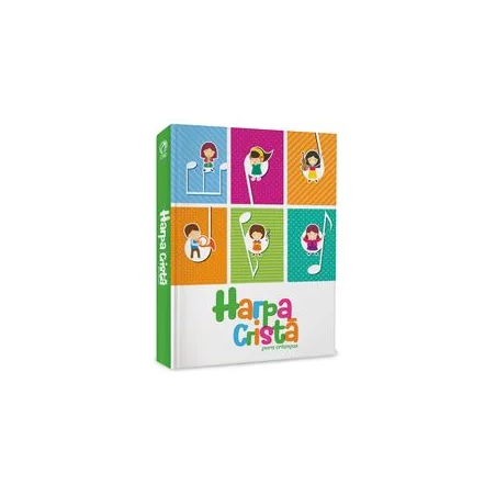 Harpa Cristã Popular Média para Crianças (Capa Notas Musicais)