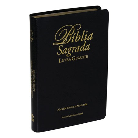 Bíblia Letra Gigante RA067LGI  - Preta