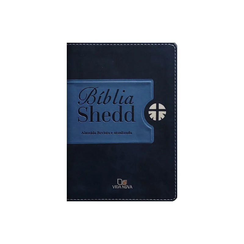Bíblia Shedd - Capa duotone azul Bíblia Shedd - Capa duotone azul