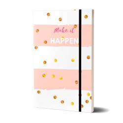 Caderno Para Anotações Sem Pauta - Maken It Happen