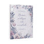 Caderno de Fé - Floral - Capa Dura Espiral