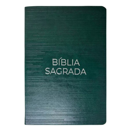 Bíblia Sagrada Letra Gigante Luxo Verde