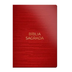Bíblia NVT Letra Gigante - Luxo - Vermelha