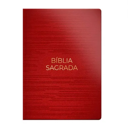 Bíblia NVT Letra Gigante - Luxo - Vermelha