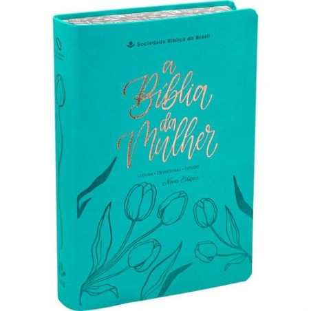 Bíblia da Mulher - Nova Edição - Capa Azul