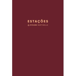 Planner Estações Capa Bordô