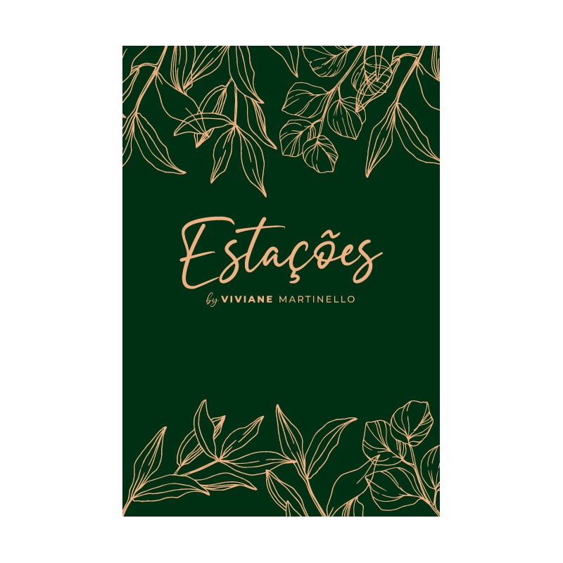 Planner Estações Capa Floral