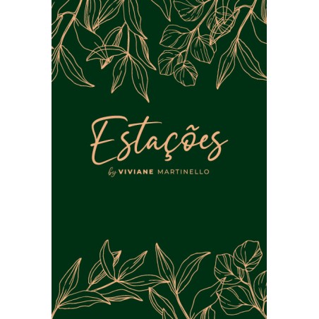 Planner Estações Capa Floral