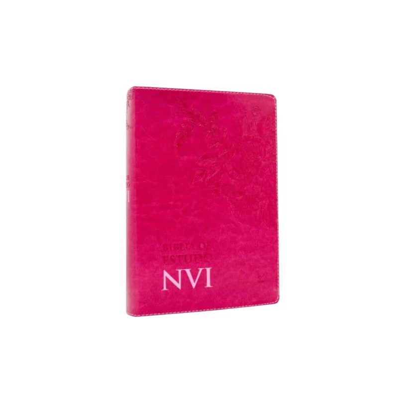 Bíblia de Estudo NVI Luxo Pink