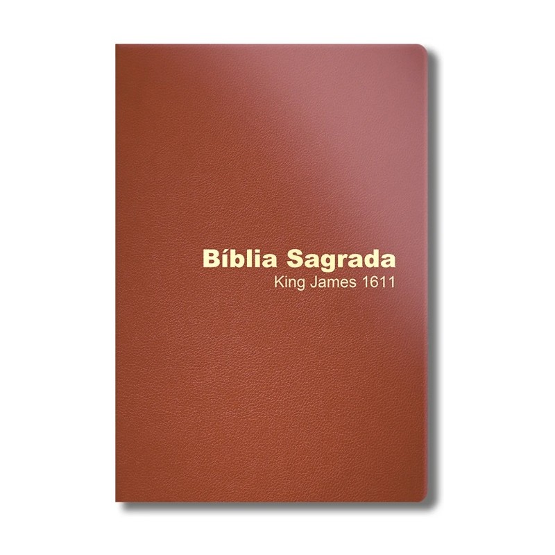 BÍBLIA KING JAMES 1611 Letra normal CAPA LUXO ROMA