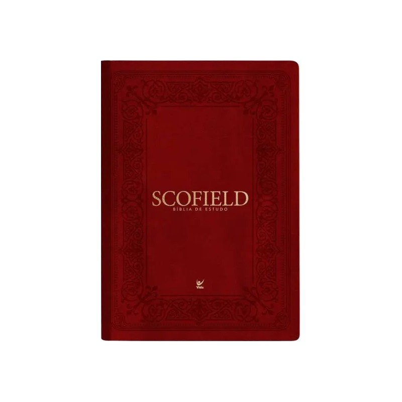 Bíblia de Estudo Scofield - Capa Vinho