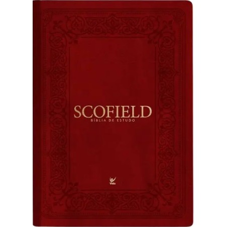 Bíblia de Estudo Scofield - Capa Vinho