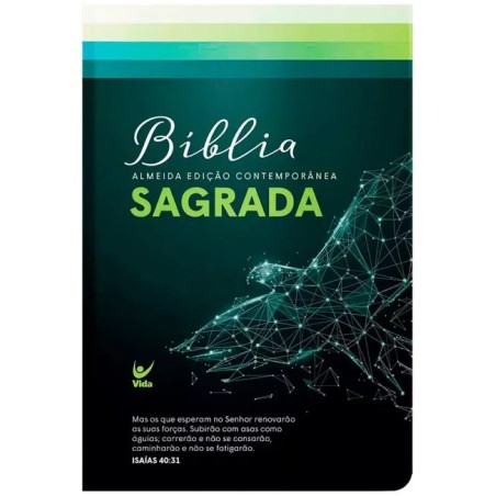 Bíblia Sagrada, Capa Semi-luxo Águia Slim, AEC