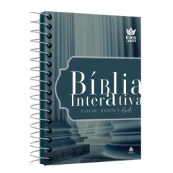 Bíblia Interativa Estude, Medite e Anote - Capa Amparo - King James