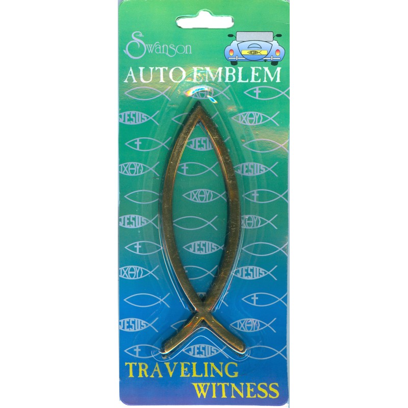 Peixe - Emblema para carro 