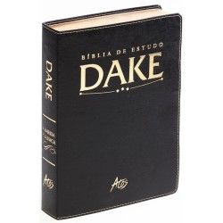 Bíblia de Estudo Dake - Letra Grande Capa Preta
