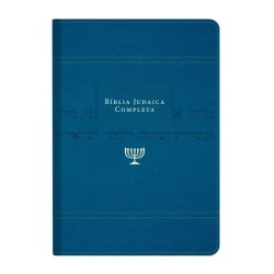 BIBLIA JUDAICA COMPLETA -  LUXO AZUL