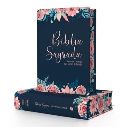 BIBLIA RC COMPACTA LETRA NORMAL ESPECIAL ROSAS