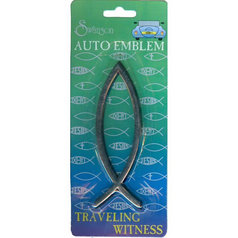 Peixe - Emblema para carro 