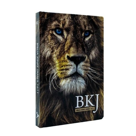 Bíblia Sagrada King James Slim 1611 Capa Dura Leão Adonai