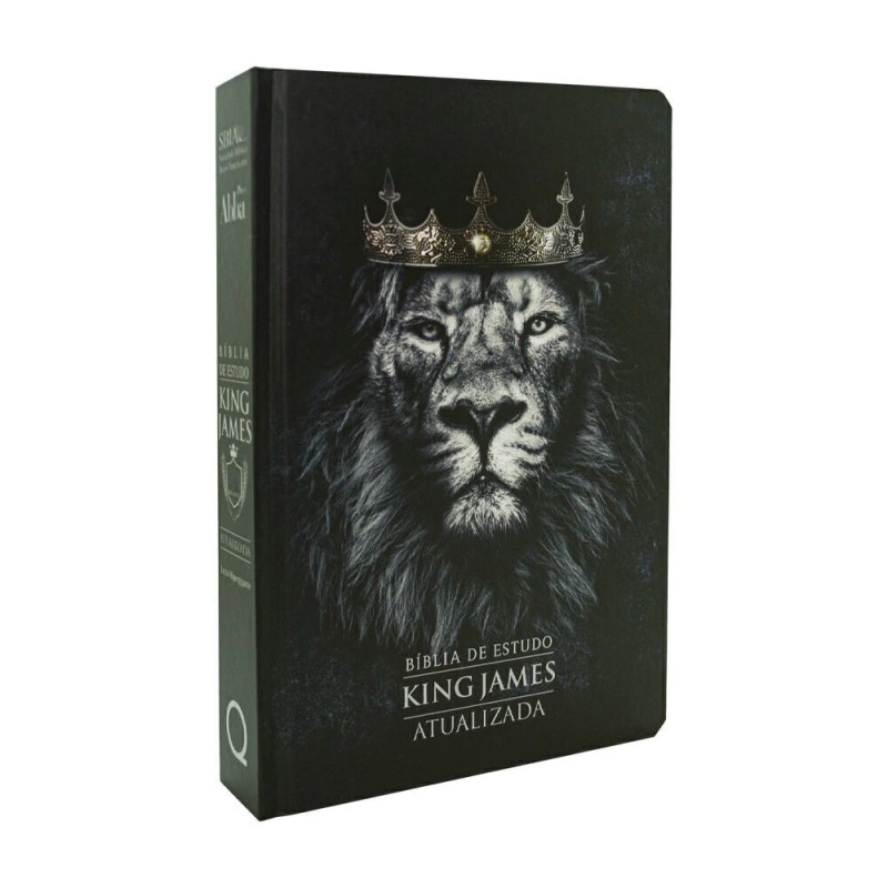 Bíblia De Estudo King James Atualizada - LHGG - Capa Rei dos Reis