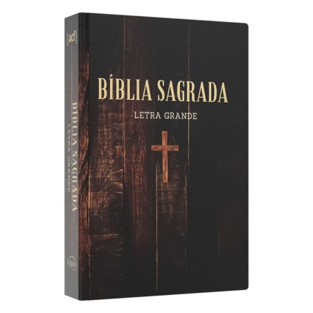 Bíblia Sagrada ACF - Letra Grande - Madeira da Cruz