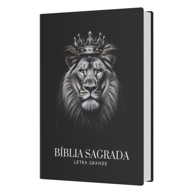 Bíblia Sagrada ACF - Letra Grande - Leão Raiz de Davi Bíblia Sagrada ACF - Letra Grande - Leão Raiz de Davi