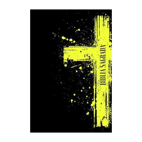 BIBLIA NVI CAPA DURA - CRUZ AMARELA