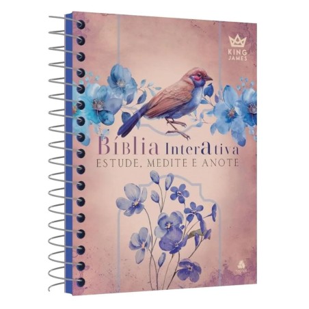 Bíblia Interativa Estude, Medite e Anote - Modelo Paciência - King James - BKJ