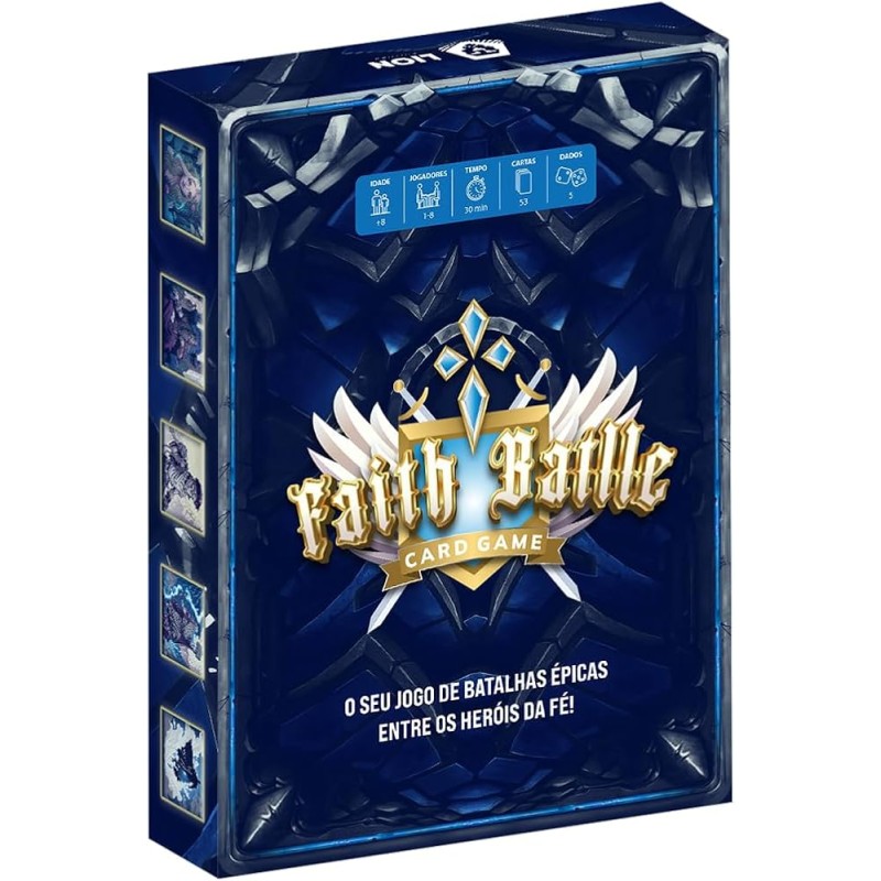 Faith Battle - Jogo de Cartas Colecionáveis Bíblico Faith Battle - Jogo de Cartas Colecionáveis Bíblico