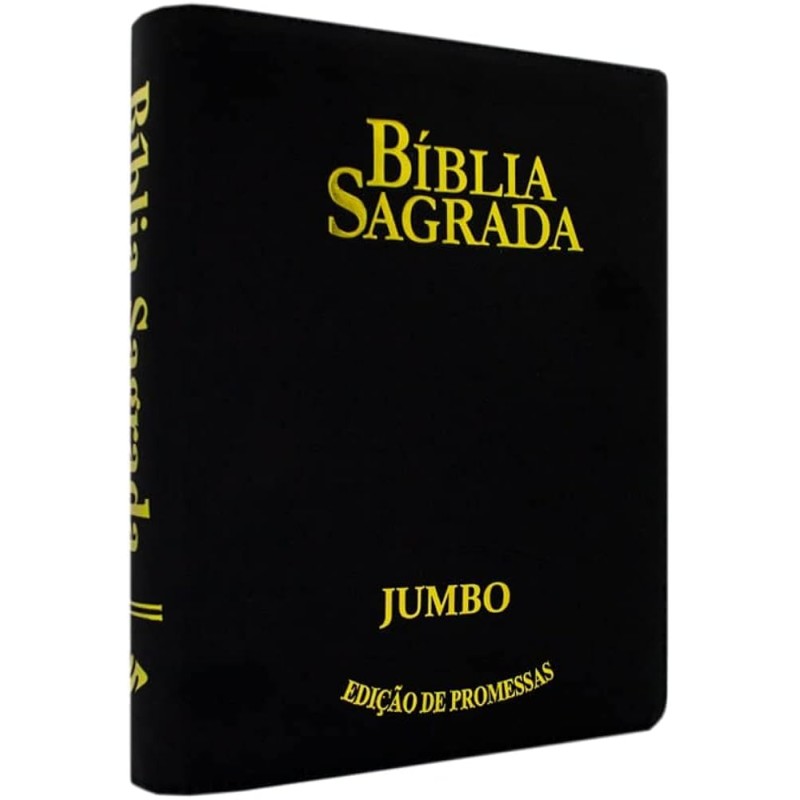 Bíblia Sagrada RC Jumbo - edição de promessas - preto