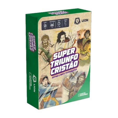 Jogo de Cartas - Super Triunfo Cristão - Antigo e Novo Testamento