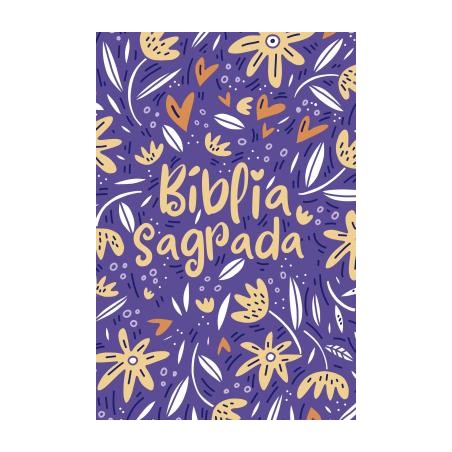Biblia Nvt Ln Jardim Da Vida Roxo