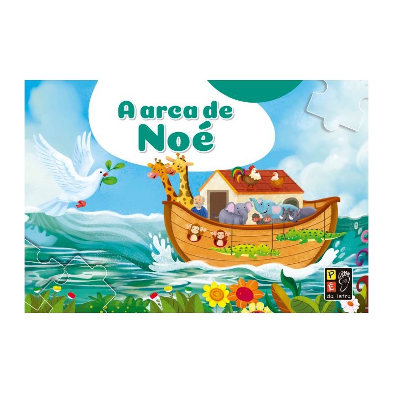 A arca de Noé - Livro quebra cabeça A arca de Noé - Livro quebra cabeça