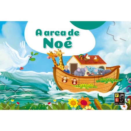 A arca de Noé - Livro quebra cabeça