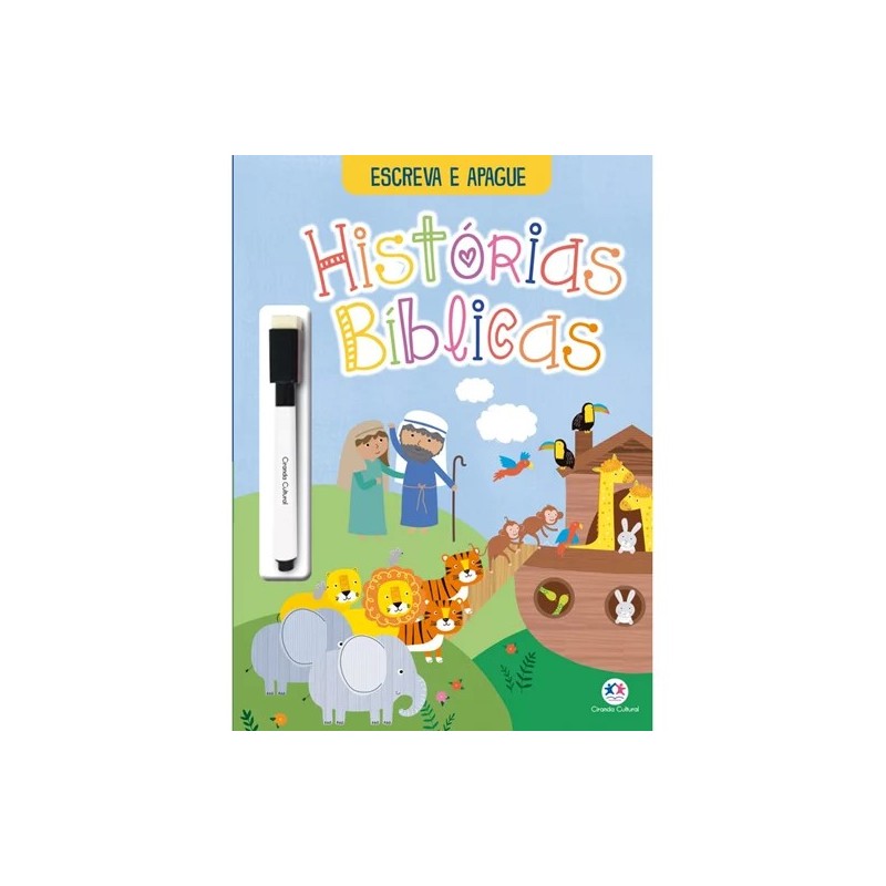 Livro Escreva e apague Histórias Bíblicas