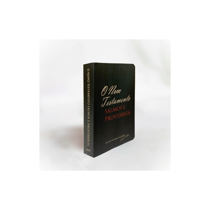 Novo testamento + Salmos e Provébios - preto Novo testamento + Salmos e Provébios - preto