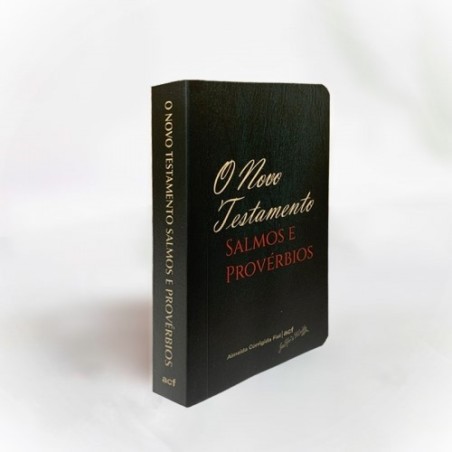 Novo testamento + Salmos e Provébios - preto