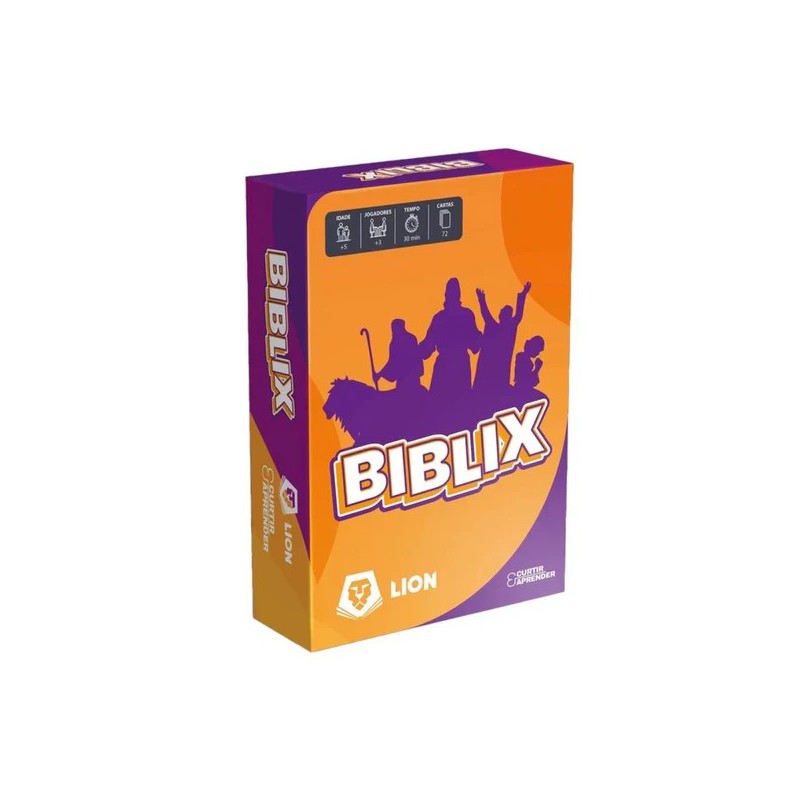 Jogo de Cartas - Biblix + Livreto