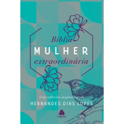 Bíblia Mulher Extraordinária Turquesa