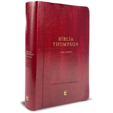 Bíblia Thompson AEC Letra Grande -  Luxo Vinho