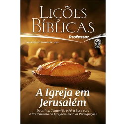 Lições Bíblicas Adultos Professor Ampliada 1º Tr. 2026