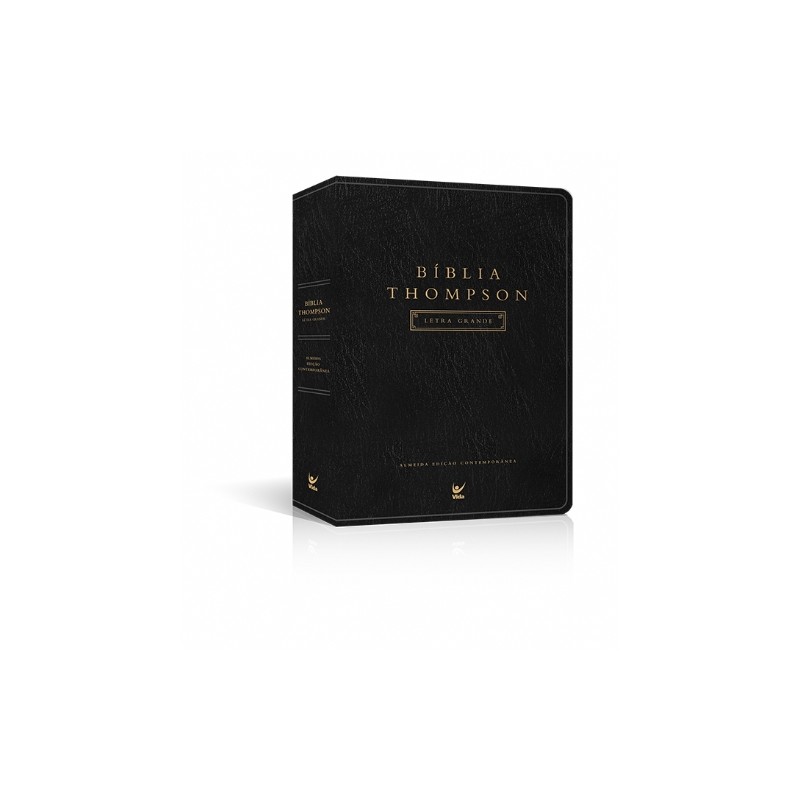 Bíblia Thompson AEC Letra Grande -  Luxo Preto