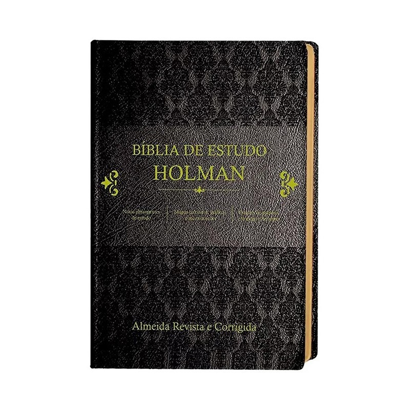 Bíblia De estudo Holman - Preta