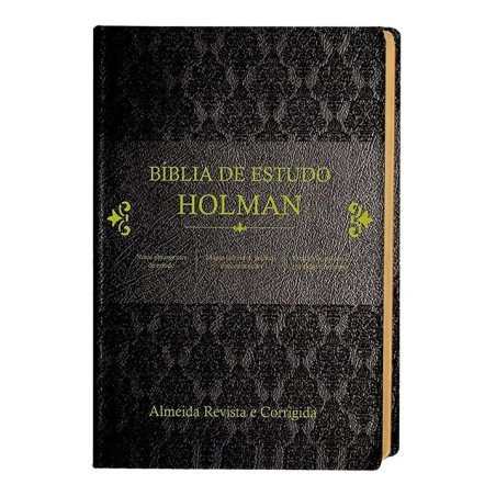 Bíblia De estudo Holman - Preta
