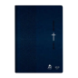 Bíblia NVI Bilíngue Português-Inglês - Capa Luxo Azul