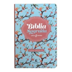 Bíblia Leitura Perfeita - ACF - edição de luxo - capa floral
