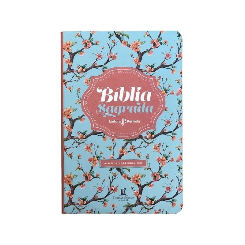 Bíblia Leitura Perfeita - ACF - edição de luxo - capa floral Bíblia Leitura Perfeita - ACF - edição de luxo - capa floral